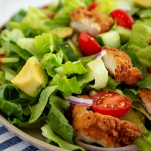 Crispy Chicken Salad