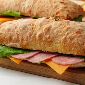 Golden Honey Ham & Cheese