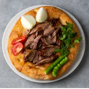 Steak Pizza